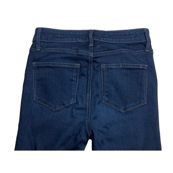 Paige Woman's Dark Blue High Rise Jeans Size 27 - Picture 5 of 9